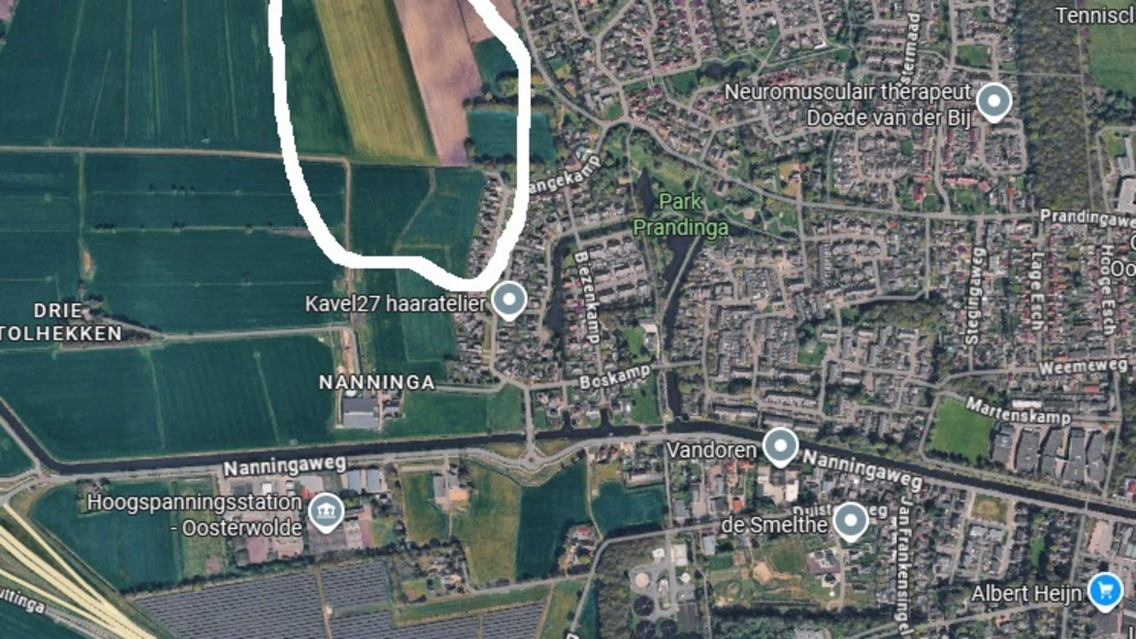 Ooststellingwerf werkt aan plan voor nieuwe woonwijk aan westkant van Oosterwolde